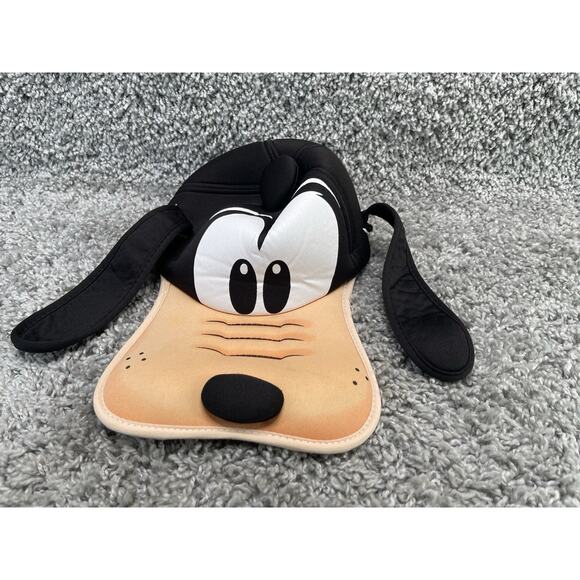 Disney Goofy Hat Company SnapBack Cap Foam 3D Face Floppy Ears & Teeth Adult - Picture 1 of 10